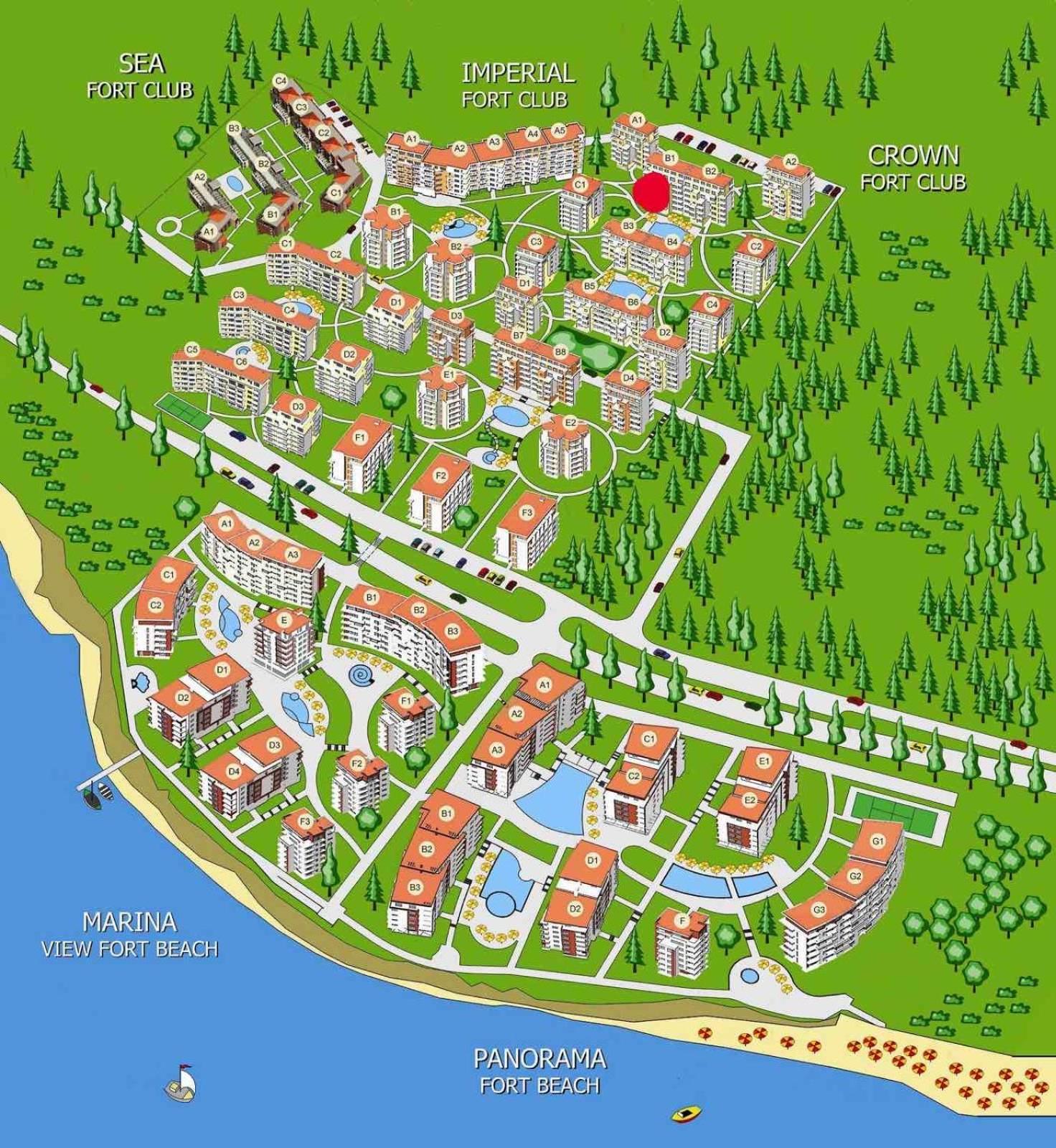 Sea View Panoramic Apartments, Fort Noks Crown Club Sveti Vlas Oda fotoğraf